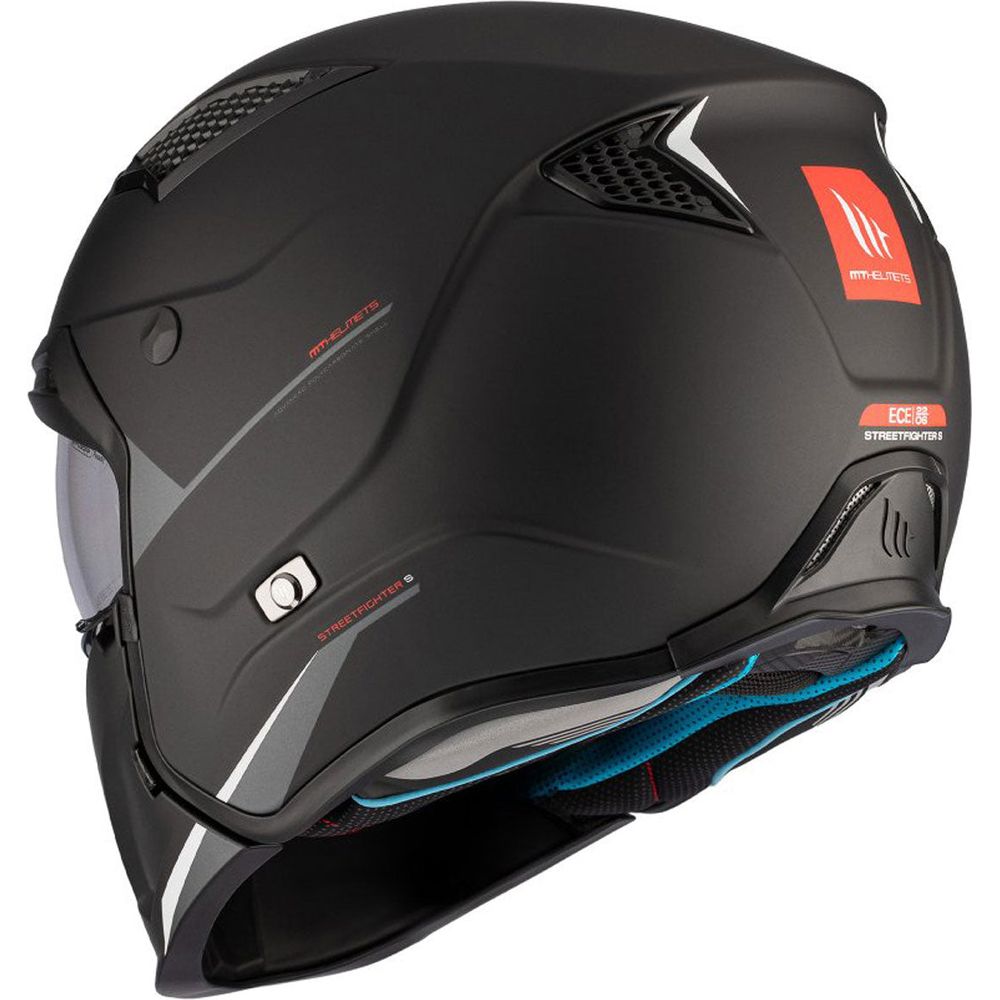 MT Helmets Streetfighter SV S Solid A1 Adventure Matt Black