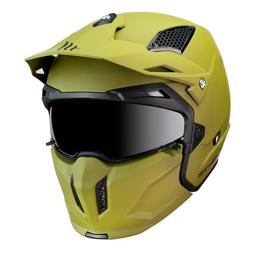 MT Helmets Streetfighter SV Solid Adventure Matt Green