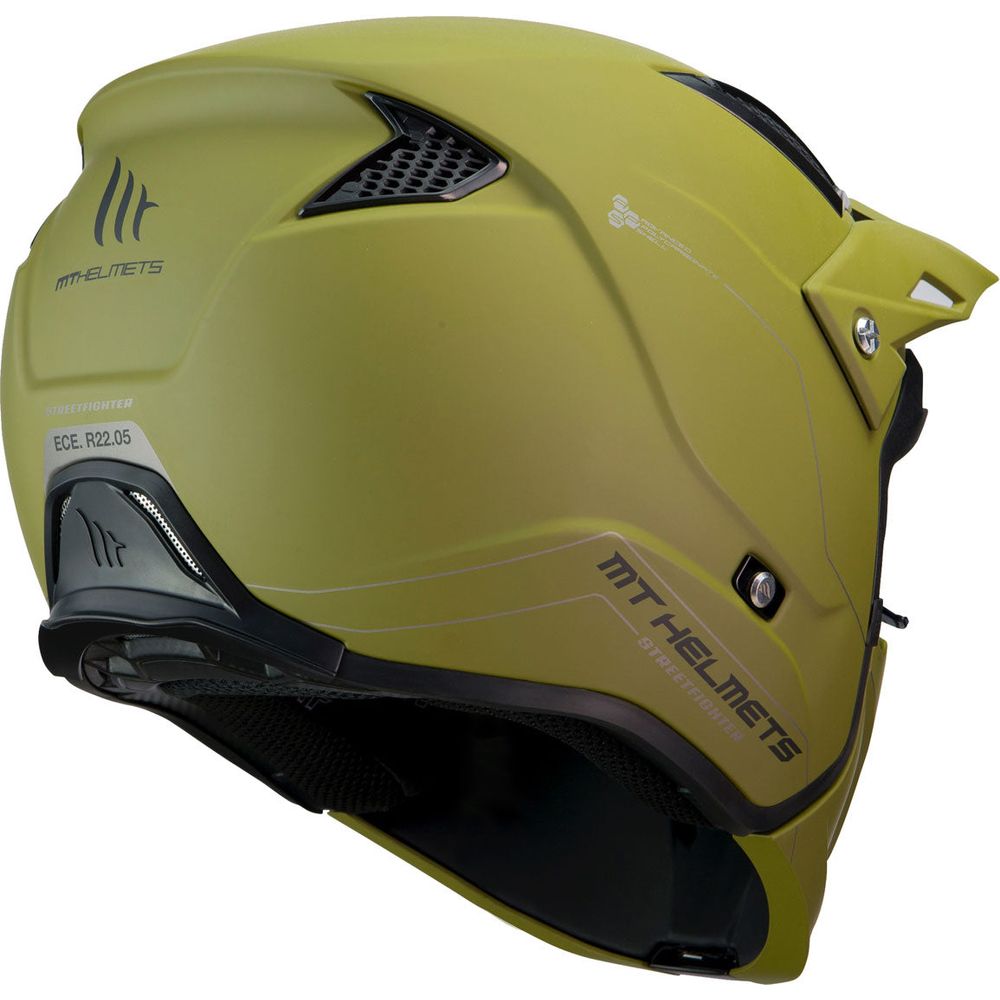 MT Helmets Streetfighter SV Solid Adventure Matt Green