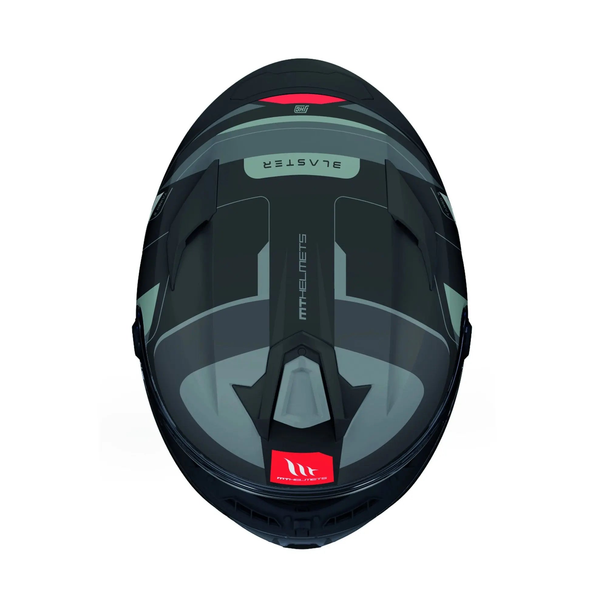 MT Targo S Blaster B12 Matt Grey FREE UK Delivery, FREE 365 Day Returns | Moto Central