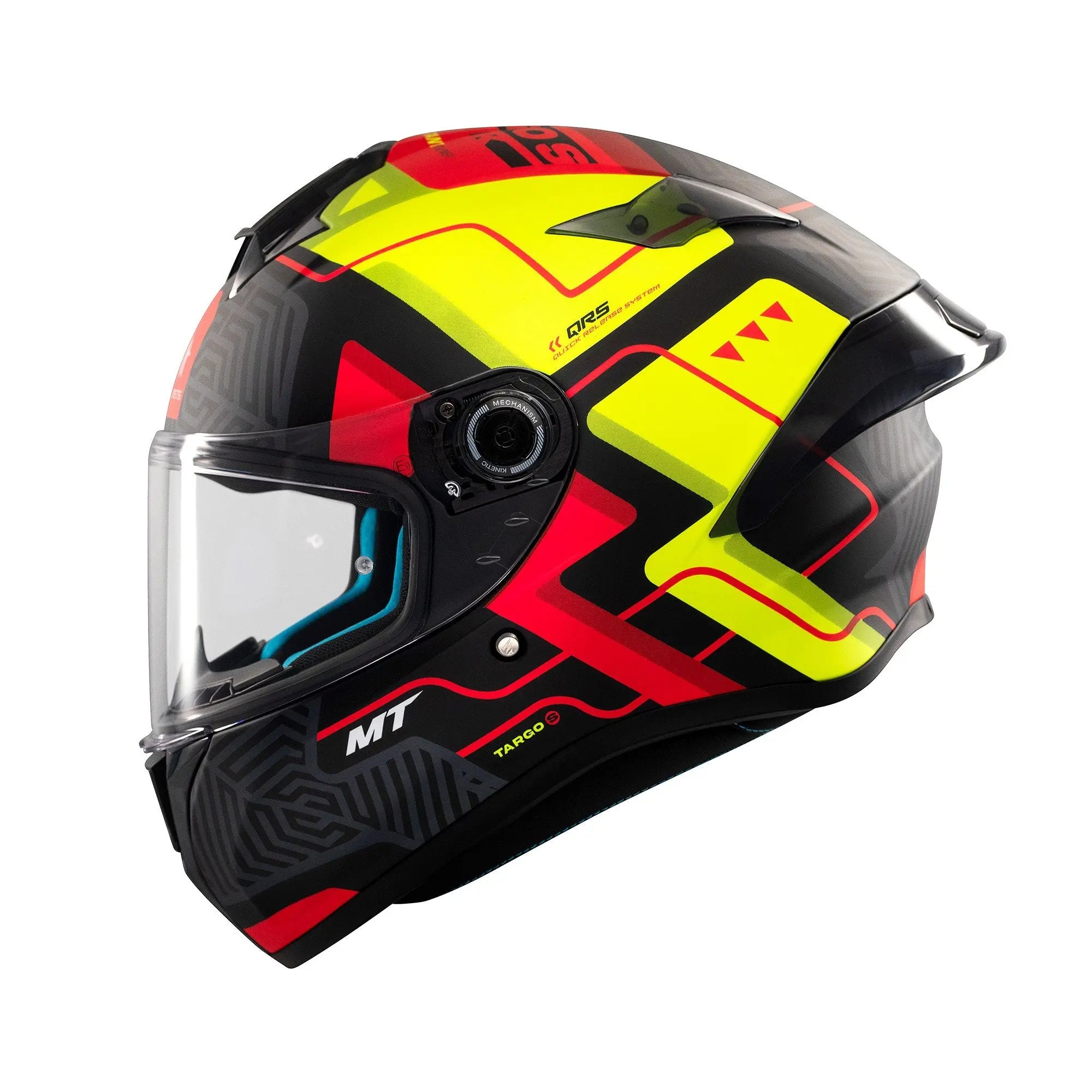 MT Targo S Brik C3 Matt Fluo Yellow FREE UK Delivery, FREE 365 Day Returns | Moto Central