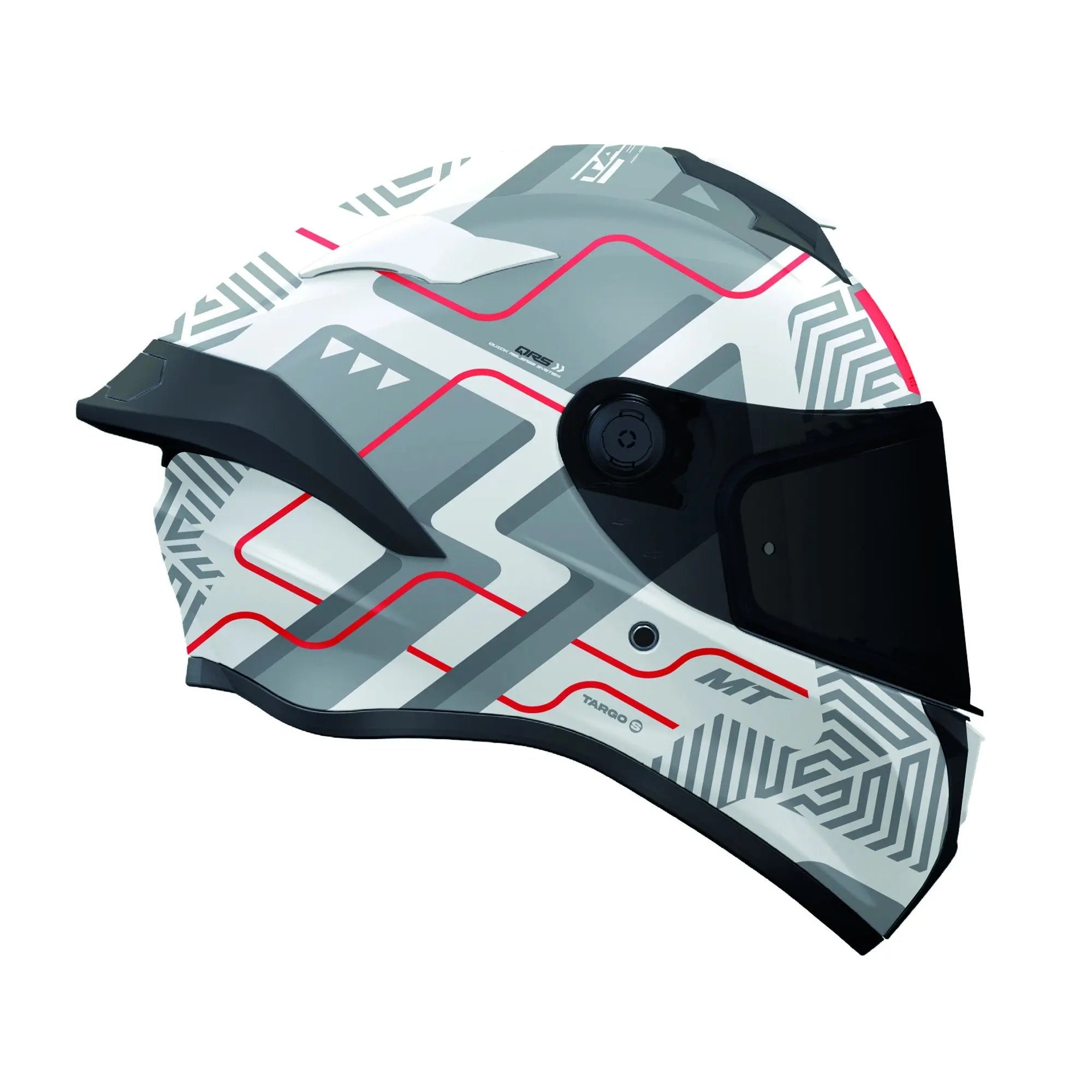 MT Targo S Brik D2 Gloss White FREE UK Delivery, FREE 365 Day Returns | Moto Central