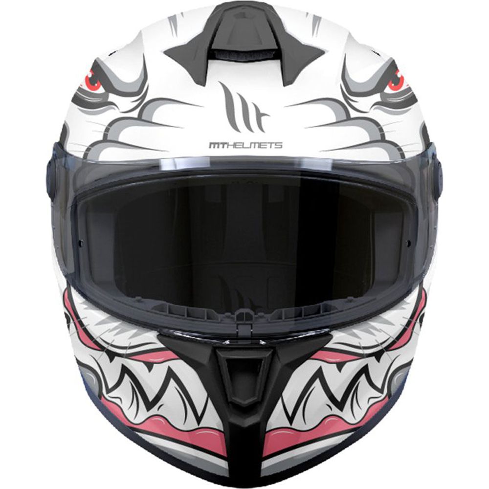 MT Helmets Targo S Toby A0 Gloss White
