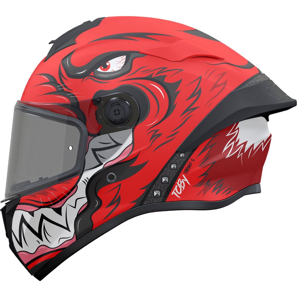 MT Helmets Targo S Toby C5 Matt Red
