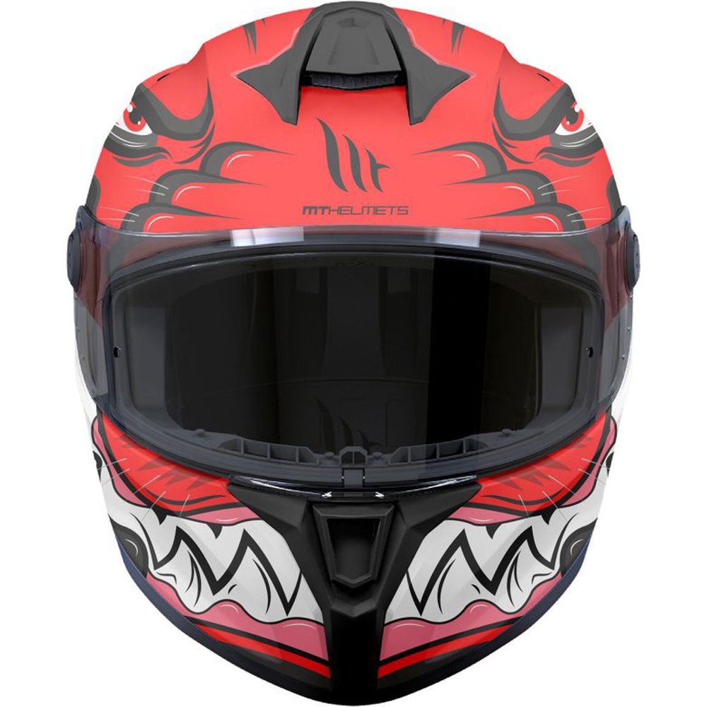 MT Helmets Targo S Toby C5 Matt Red