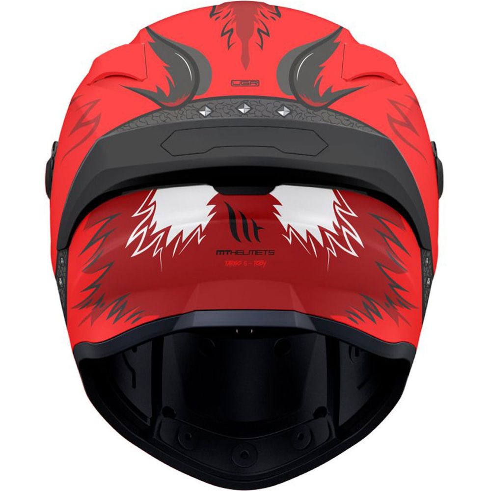 MT Helmets Targo S Toby C5 Matt Red