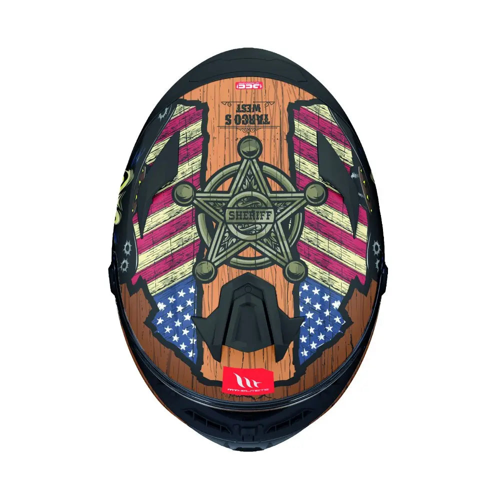 MT Targo S West B9 Matt Sand FREE UK Delivery, FREE 365 Day Returns | Moto Central