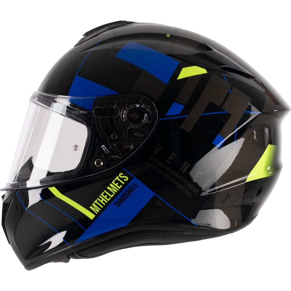 MT Helmets Targo Veneris A1 Gloss Blue