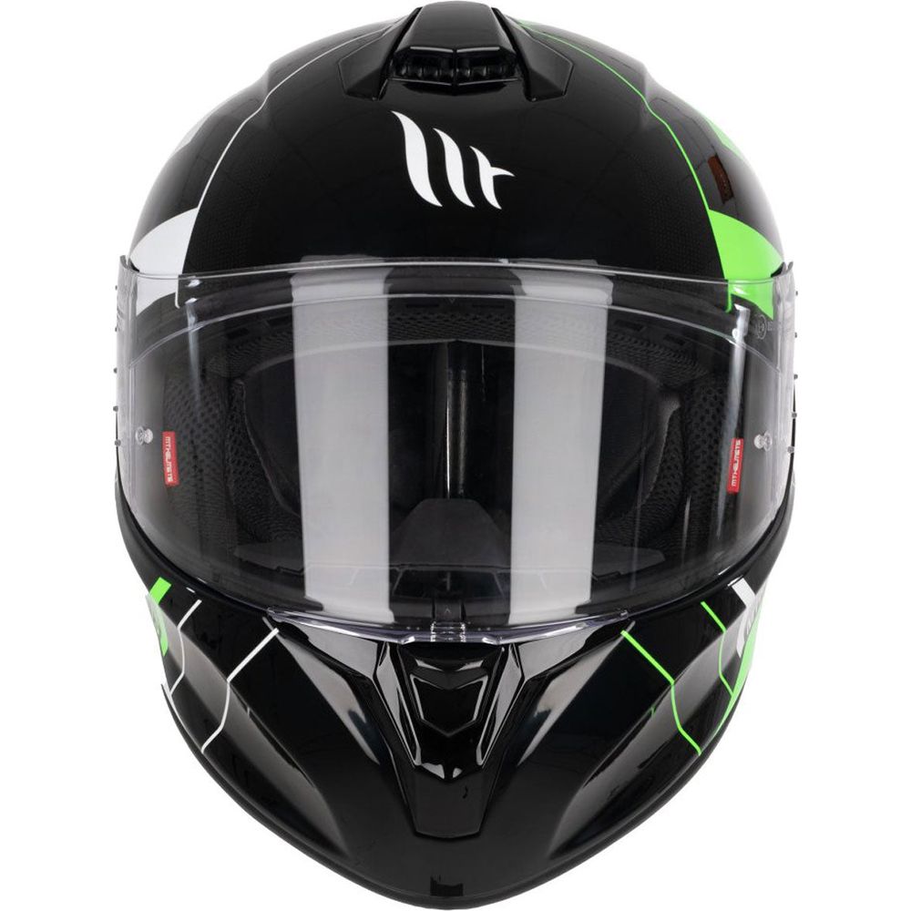 MT Helmets Targo Veneris A6 Gloss Fluo Green