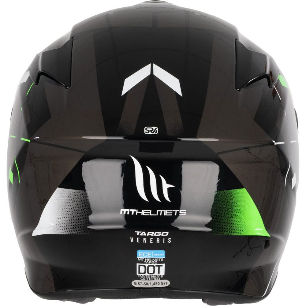 MT Helmets Targo Veneris A6 Gloss Fluo Green