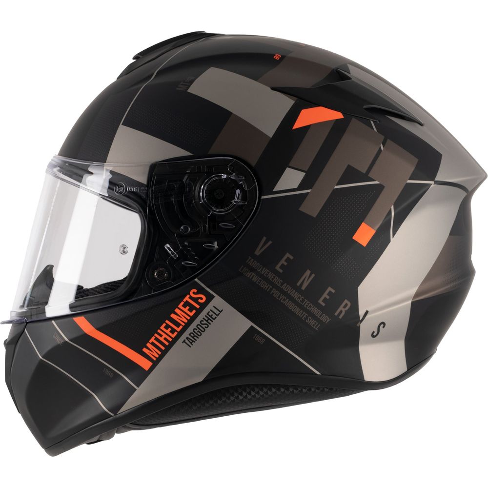 MT Helmets Targo Veneris B4 Matt Grey