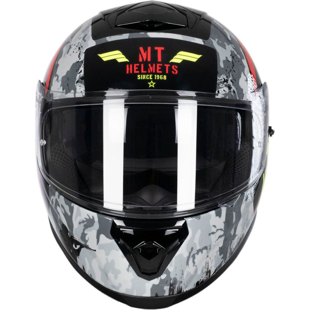 MT Helmets Thunder 3 Sniper Gloss Black / Fluo Yellow