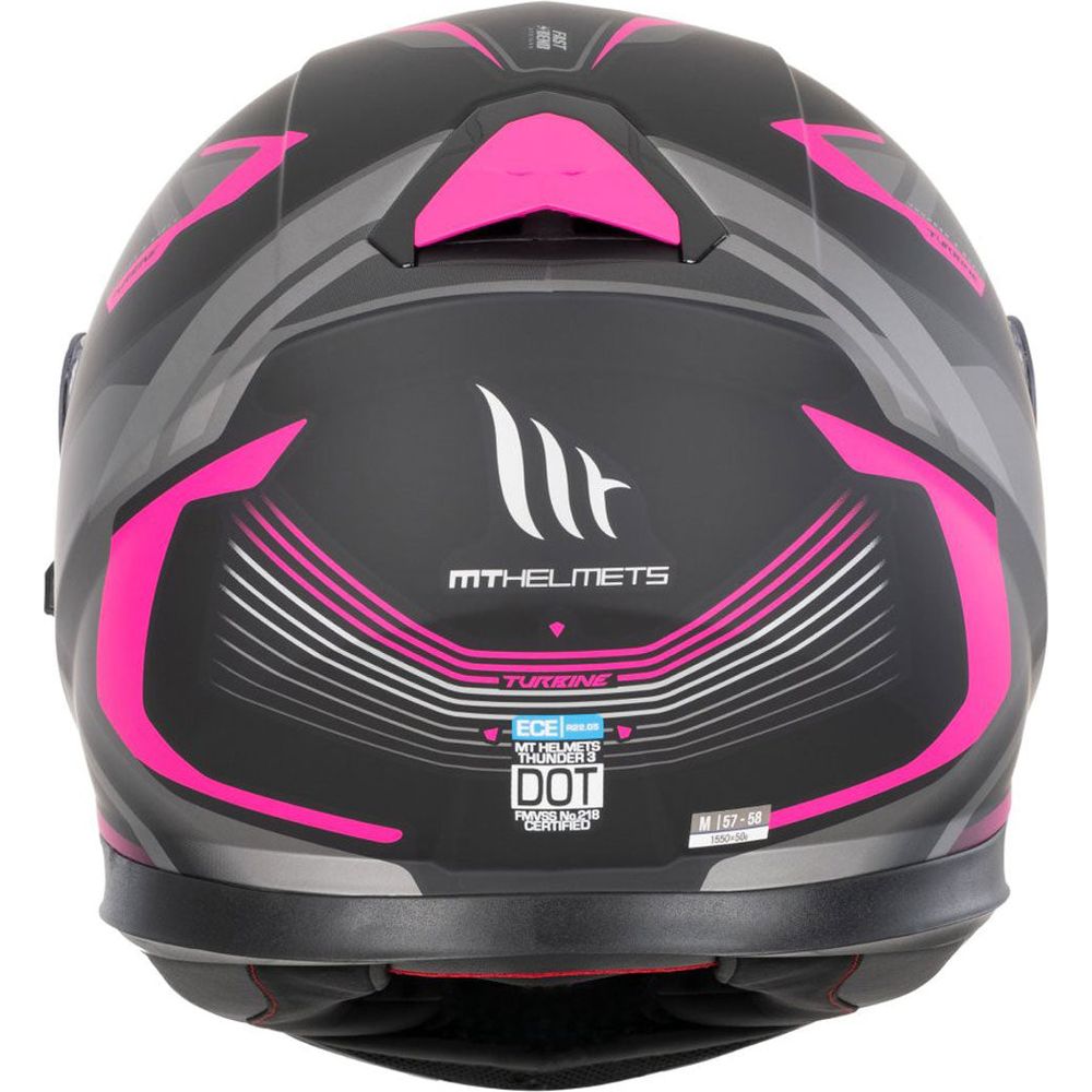 MT Helmets Thunder 3 Turbine C8 Matt Pink