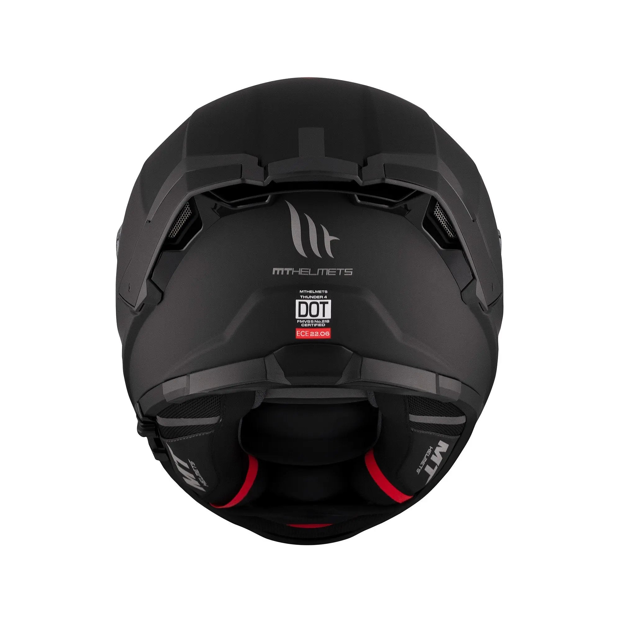 MT Thunder 4 SV A1 Matt Black FREE UK Delivery, FREE 365 Day Returns | Moto Central