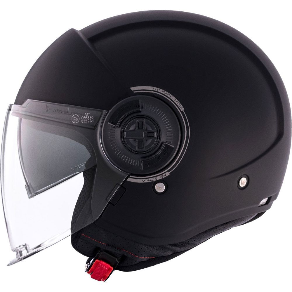 MT Helmets Viale SV S Solid A1 Matt Black