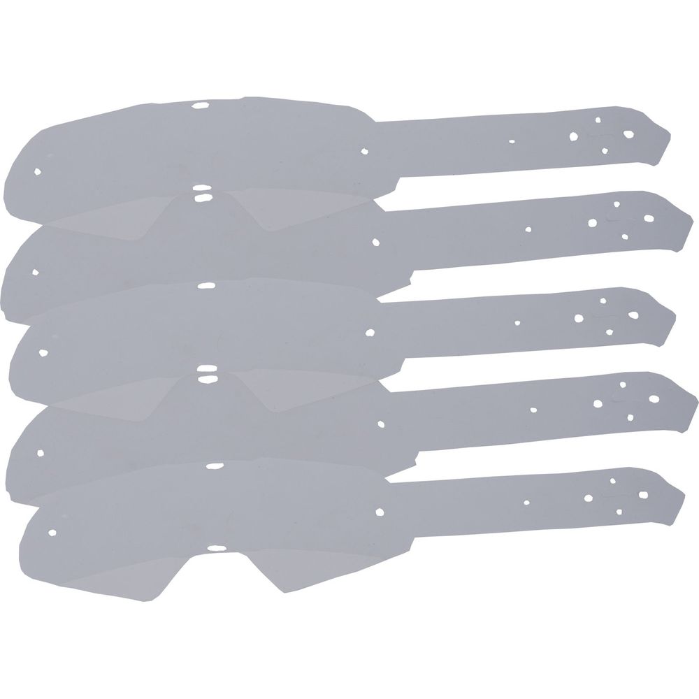 MT Helmets Visor Tear Offs For MX Evo Helmets - Pack Of 5
