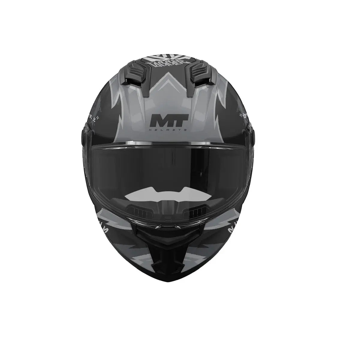 MT Helmet Stinger 2 Tagger B2 Matt Grey / Black FREE UK Delivery, FREE 365 Day Returns | Moto Central