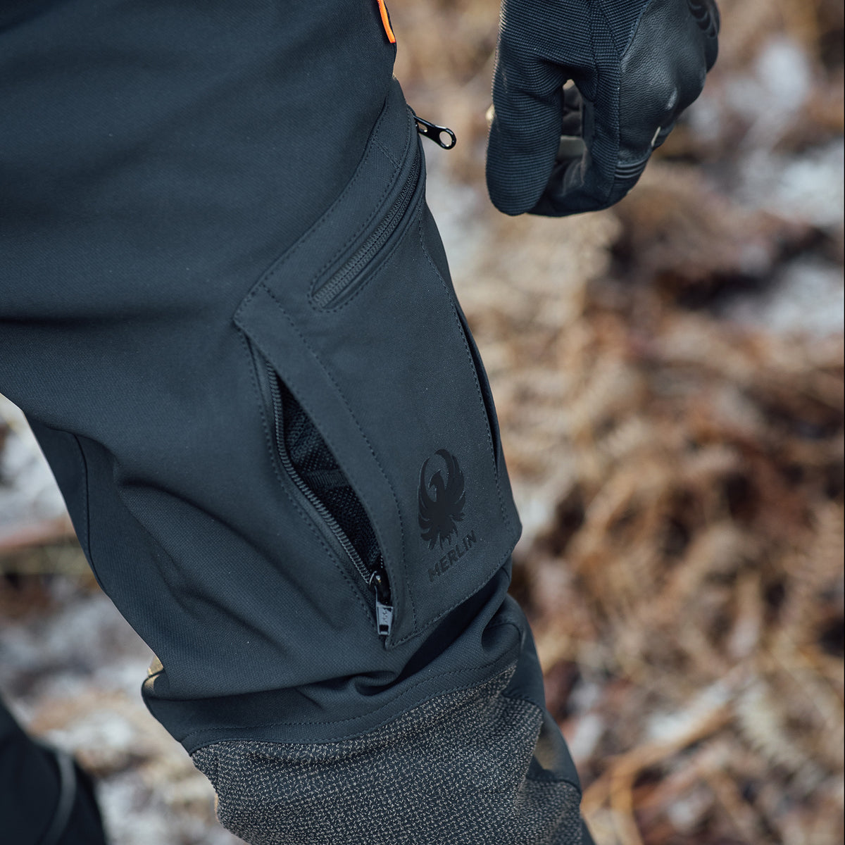 Merlin Badou Kevlar D3O Dual Sport Textile Trouser Black FREE UK Delivery, FREE 365 Day Returns | Moto Central