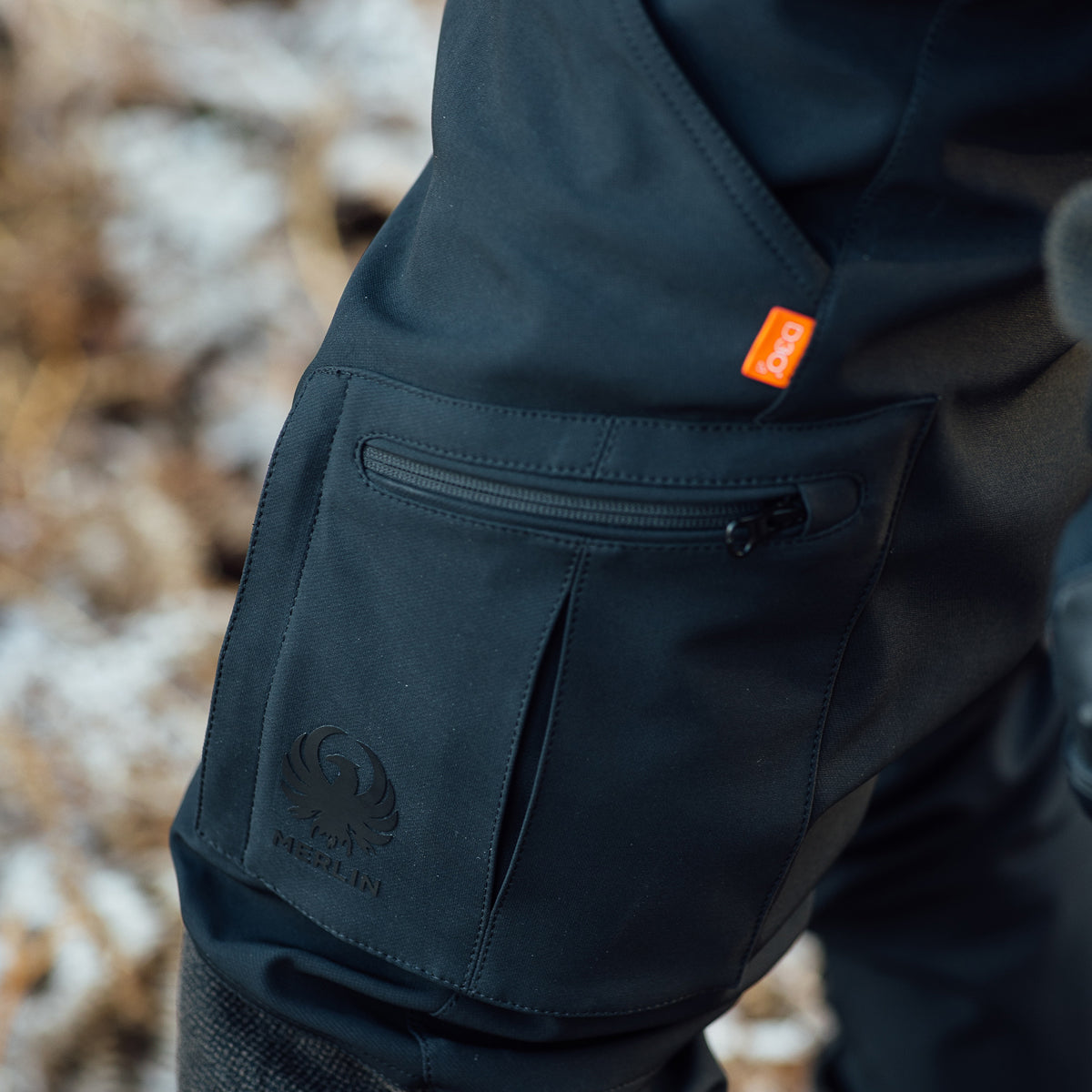 Merlin Badou Kevlar D3O Dual Sport Textile Trouser Black FREE UK Delivery, FREE 365 Day Returns | Moto Central