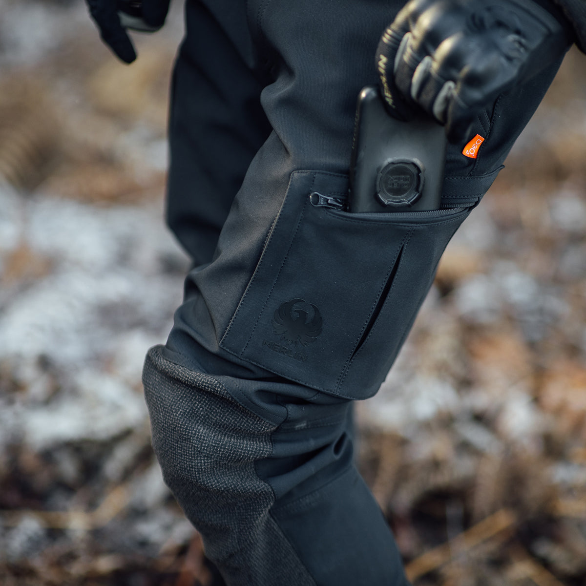 Merlin Badou Kevlar D3O Dual Sport Textile Trouser Black FREE UK Delivery, FREE 365 Day Returns | Moto Central