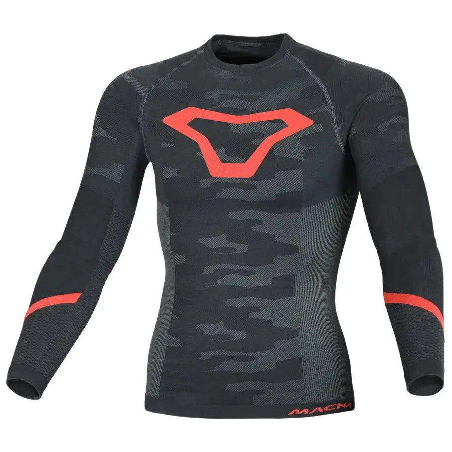 Macna All Season Base Layer Shirt Black - FREE UK Shipping, FREE 365 Day Returns | Moto Central