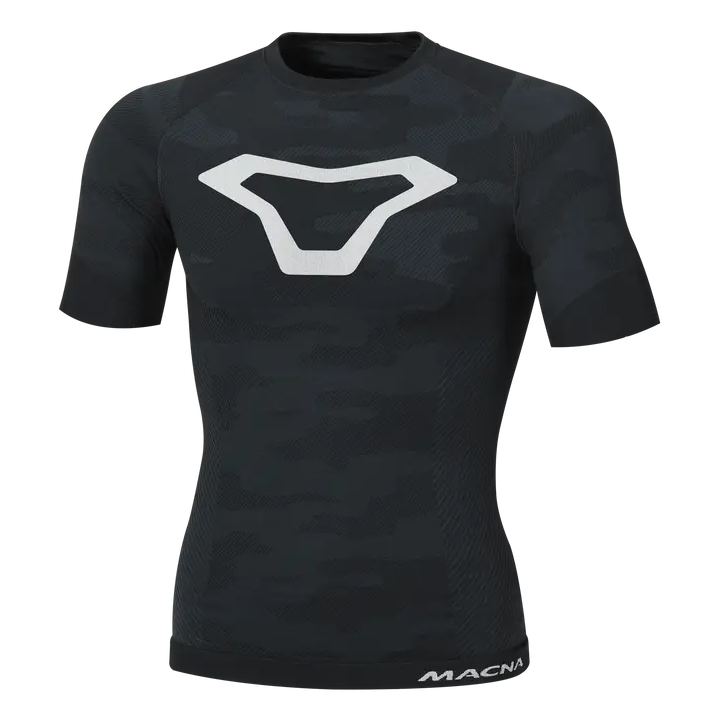 Macna Summer Base Layer Shirt Black – front view