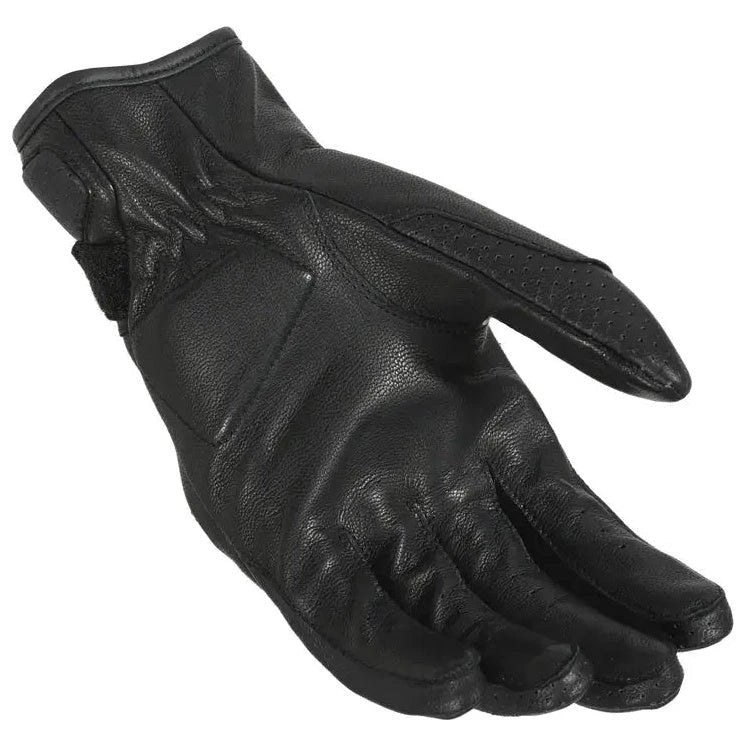 Macna Bold Leather Gloves Black - FREE UK Shipping, FREE 365 Day Returns | Moto Central