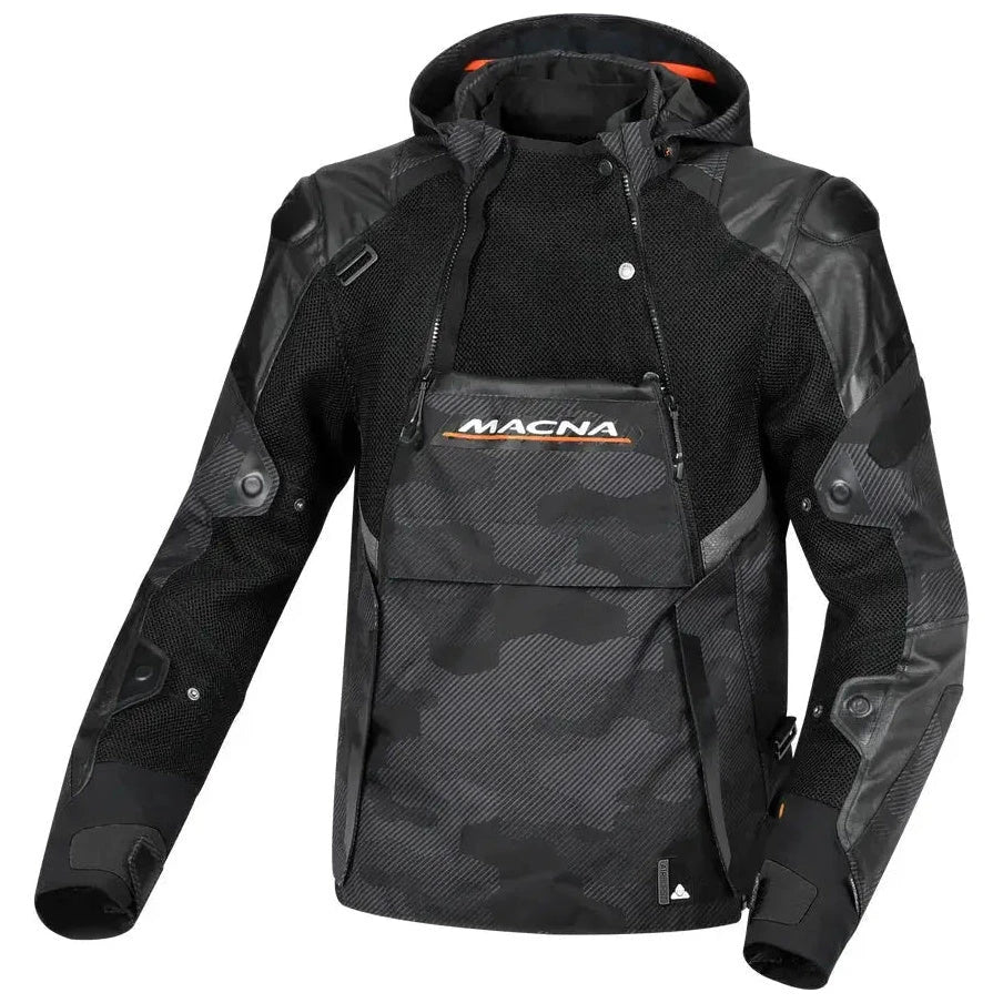 Macna Bradical Textile Jacket Black / Camo - FREE UK Shipping, FREE 365 Day Returns | Moto Central