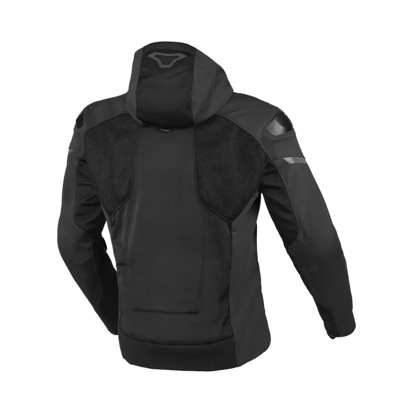 Macna Brero Textile Jacket Black FREE UK Delivery, FREE 365 Day Returns | Moto Central