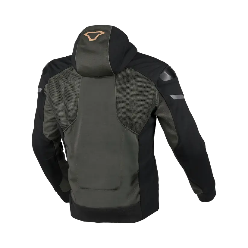 Macna Brero Textile Jacket Green / Black FREE UK Delivery, FREE 365 Day Returns | Moto Central