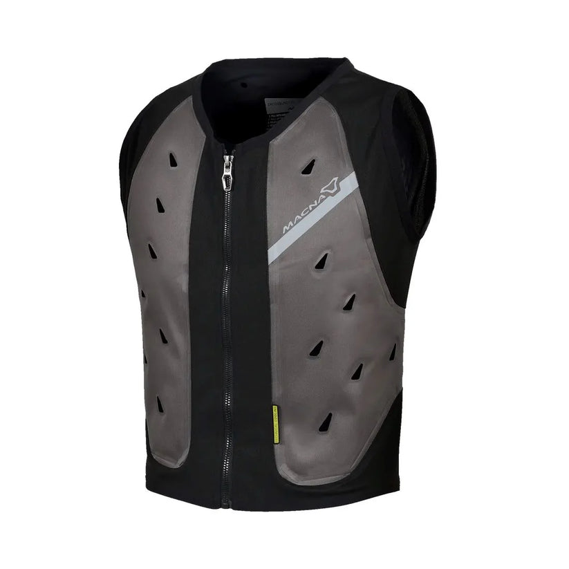 Macna Evo Cooling Vest Black / Grey FREE UK Delivery, FREE 365 Day Returns | Moto Central