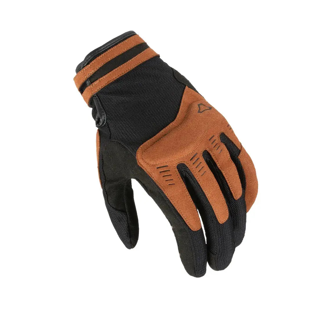 Macna Darko Ladies Textile Gloves Brown  - FREE UK Shipping, FREE 365 Day Returns | Moto Central