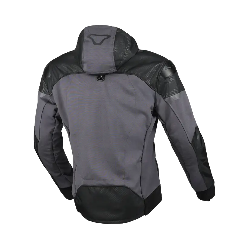 Macna Distec Textile Jacket Black / Grey FREE UK Delivery, FREE 365 Day Returns | Moto Central
