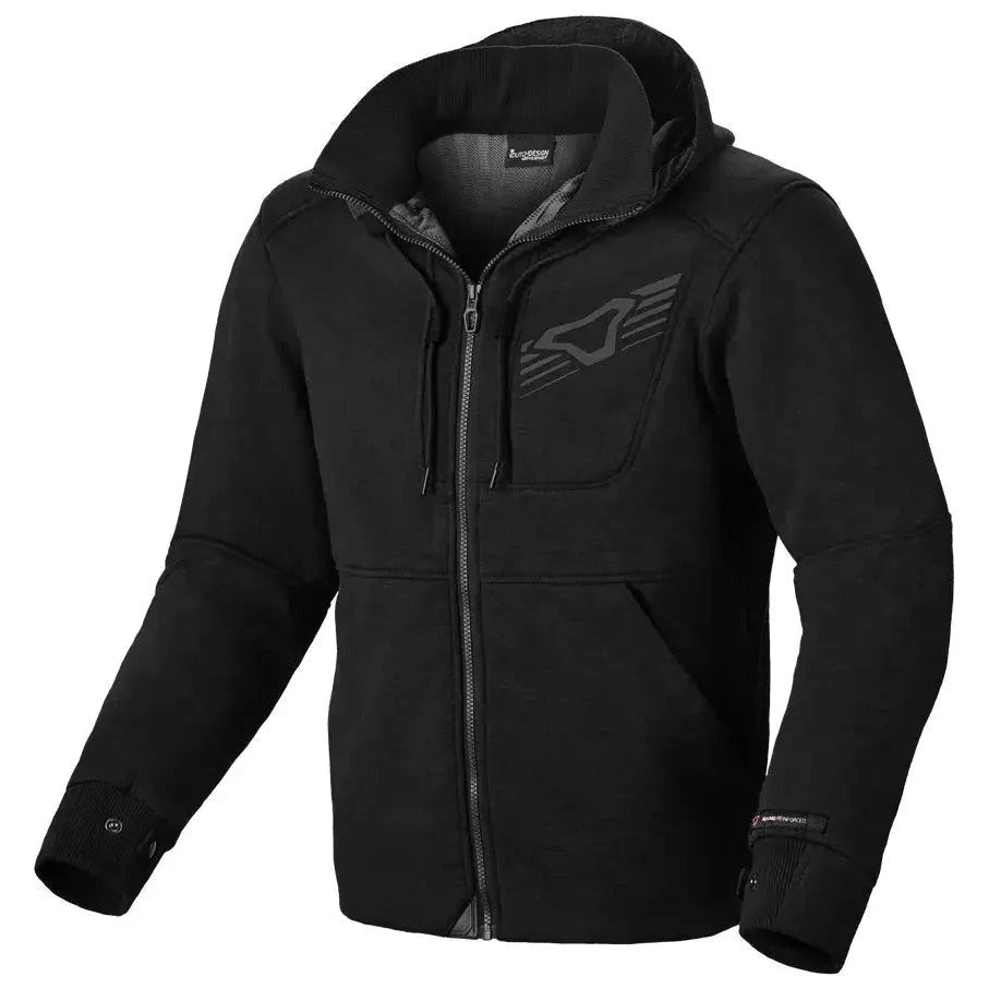 Macna District Hoodie Black - FREE UK Shipping, FREE 365 Day Returns | Moto Central