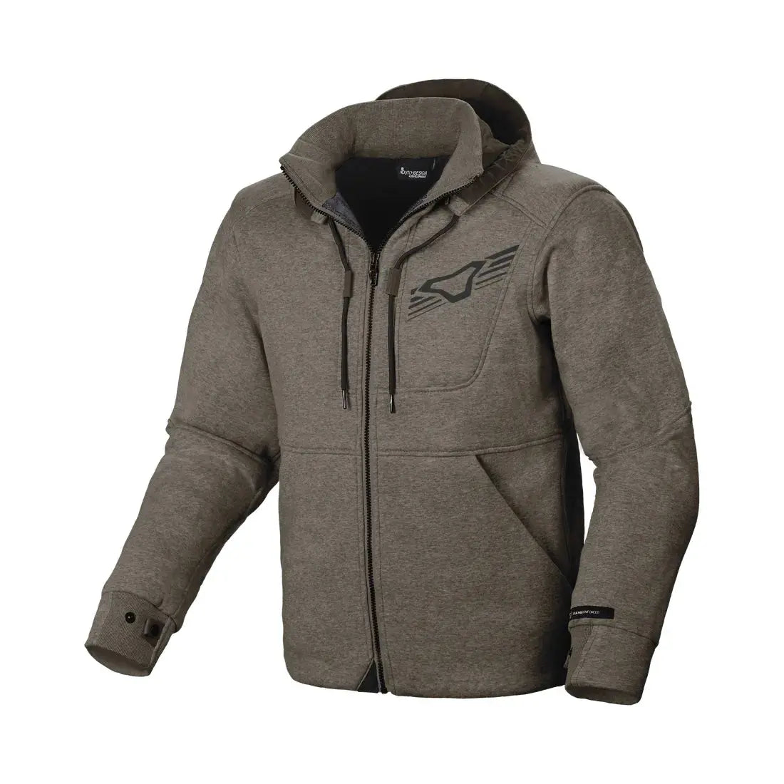 Macna District Hoodie Dark Grey - FREE UK Shipping, FREE 365 Day Returns | Moto Central
