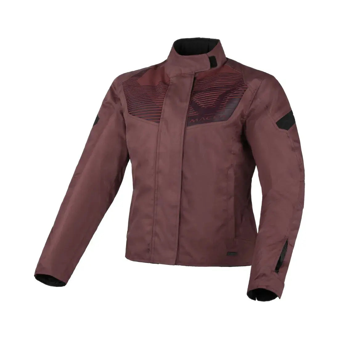 Macna Dromica Ladies Textile Jacket Bordeaux - FREE UK Shipping, FREE 365 Day Returns | Moto Central
