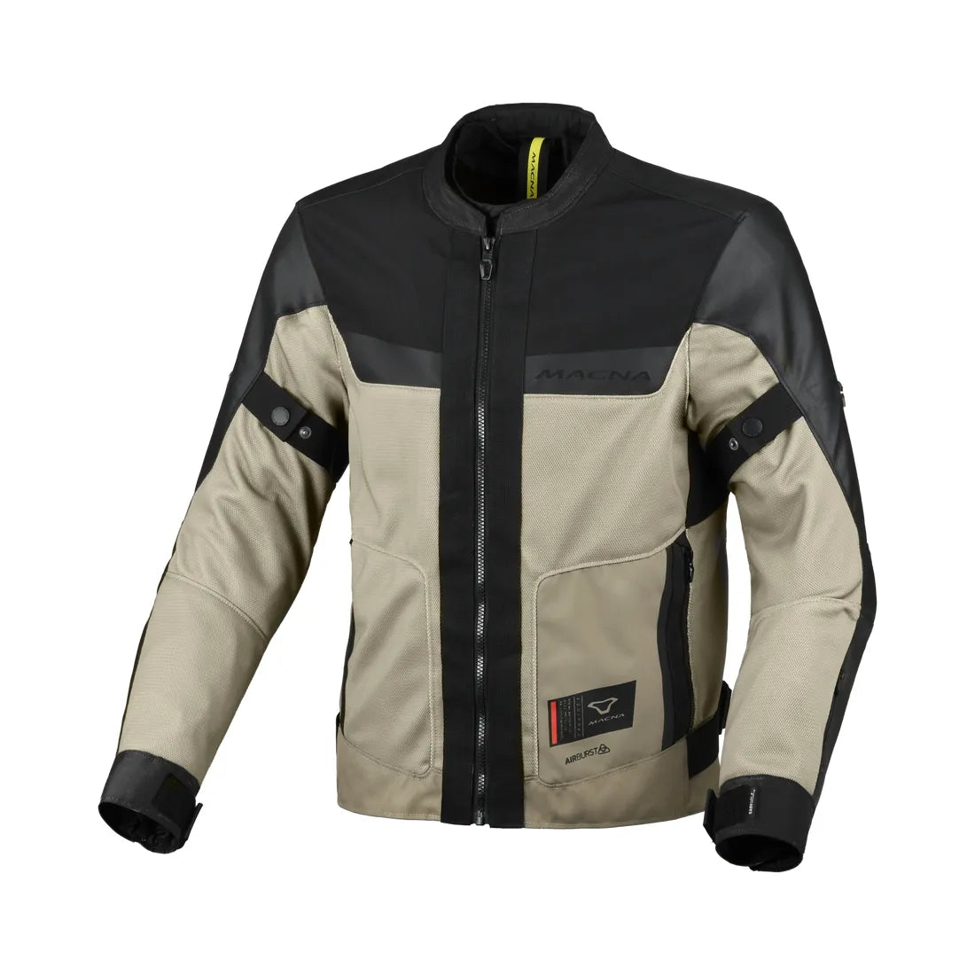 Macna Empire 2.0 Textile Jacket Taupe / Black FREE UK Delivery, FREE 365 Day Returns | Moto Central