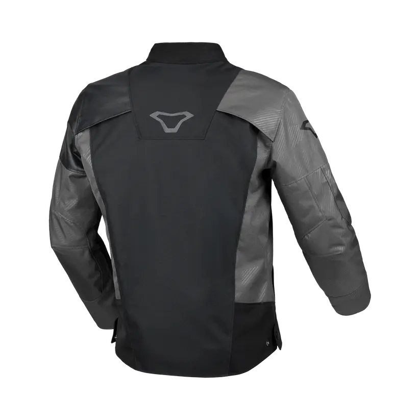 Macna Entrity Textile Jacket Grey / Black FREE UK Delivery, FREE 365 Day Returns | Moto Central