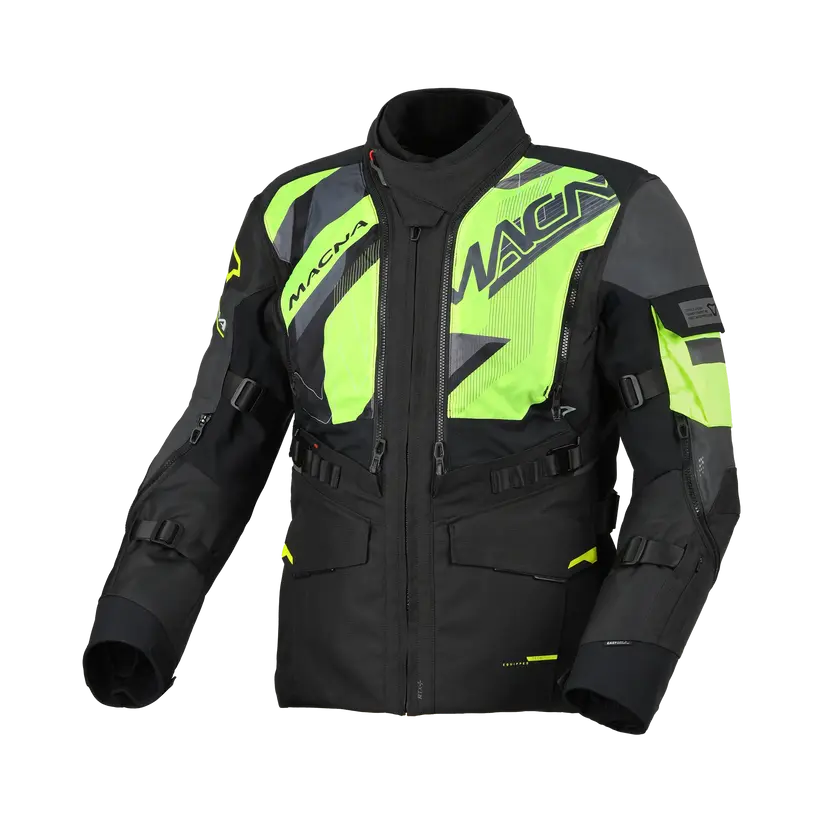 Macna Flexodus Textile Jacket Night Eye FREE UK Delivery, FREE 365 Day Returns | Moto Central