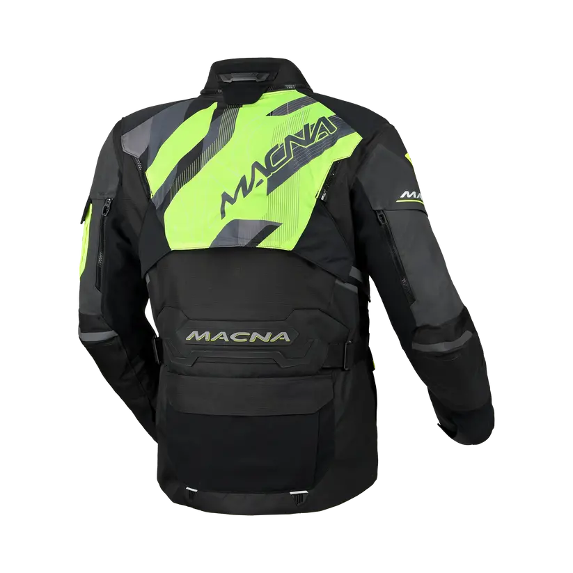 Macna Flexodus Textile Jacket Night Eye FREE UK Delivery, FREE 365 Day Returns | Moto Central