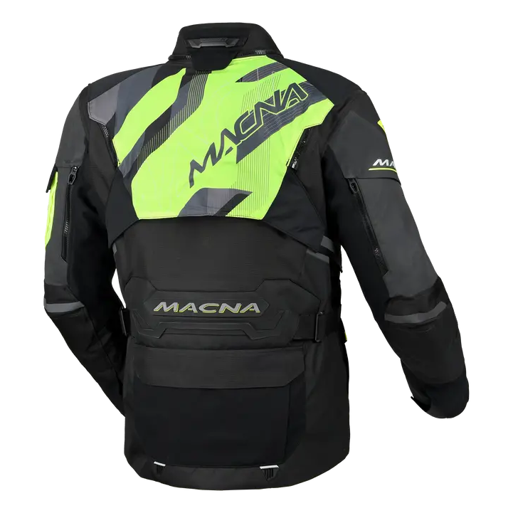 Macna Flexodus Textile Jacket Night Eye, illuminated reflective rear view