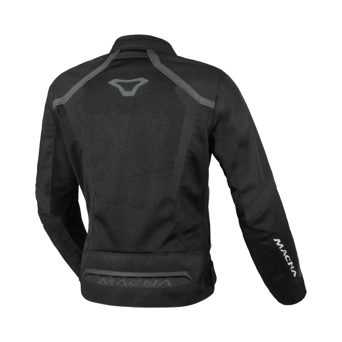 Macna Grisca Textile Jacket Black - FREE UK Shipping, FREE 365 Day Returns | Moto Central