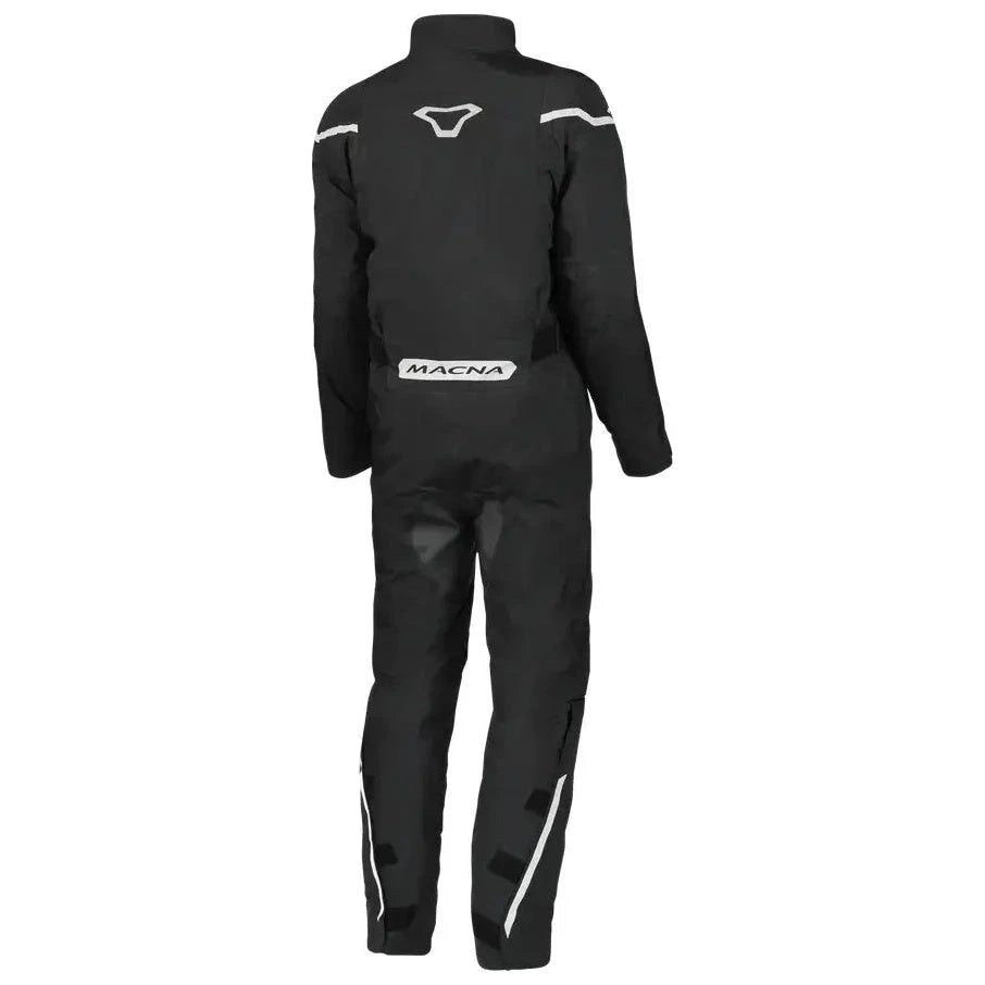 Macna Hydra 3.0 One Piece Rain Oversuit Black - FREE UK Shipping, FREE 365 Day Returns | Moto Central