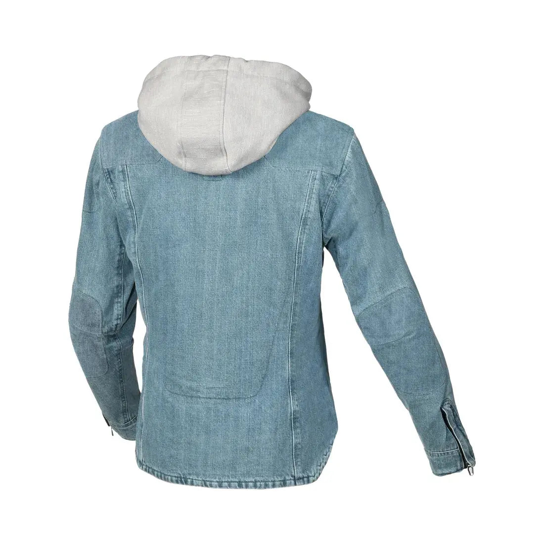 Macna Inland Ladies Textile Jacket Light Blue / Grey - FREE UK Shipping, FREE 365 Day Returns | Moto Central