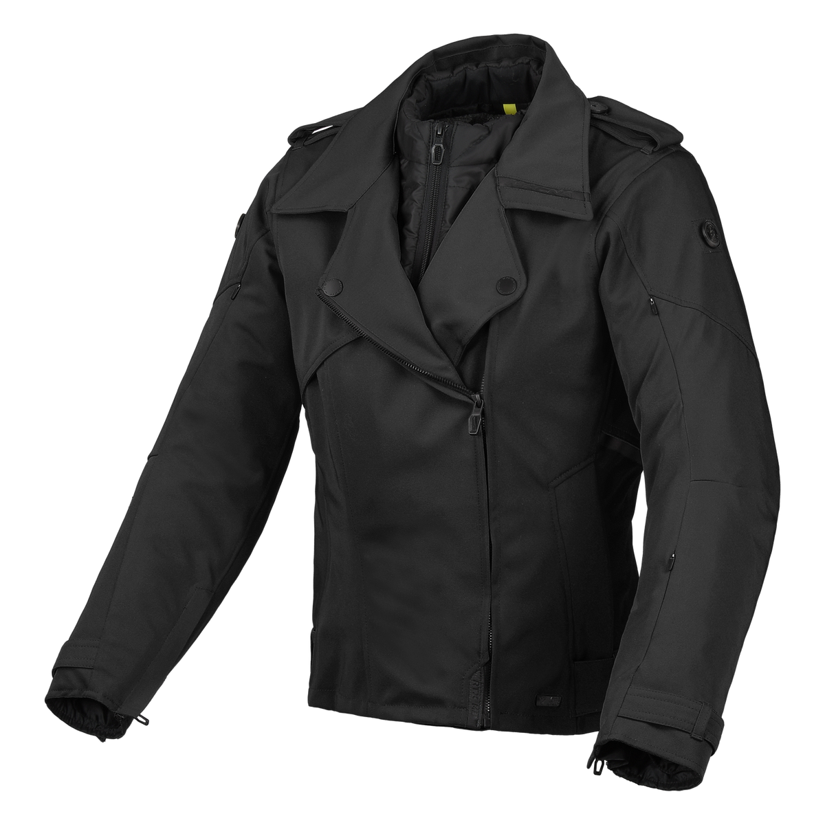 Macna Lirona Ladies Textile Jacket Black FREE UK Delivery, FREE 365 Day Returns | Moto Central