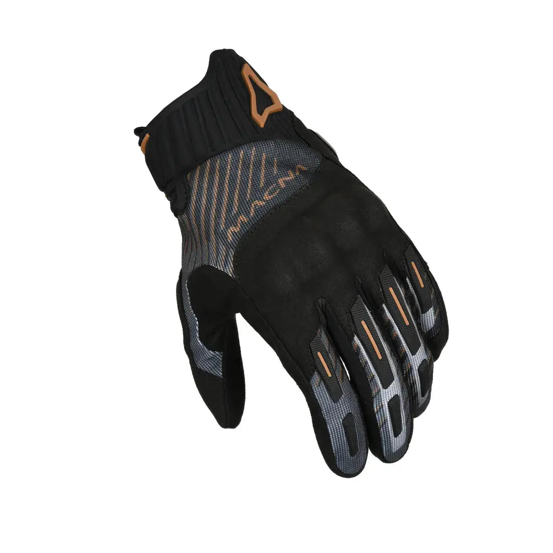 Macna Octar 2.0 Ladies Textile Gloves Black / Copper  - FREE UK Shipping, FREE 365 Day Returns | Moto Central