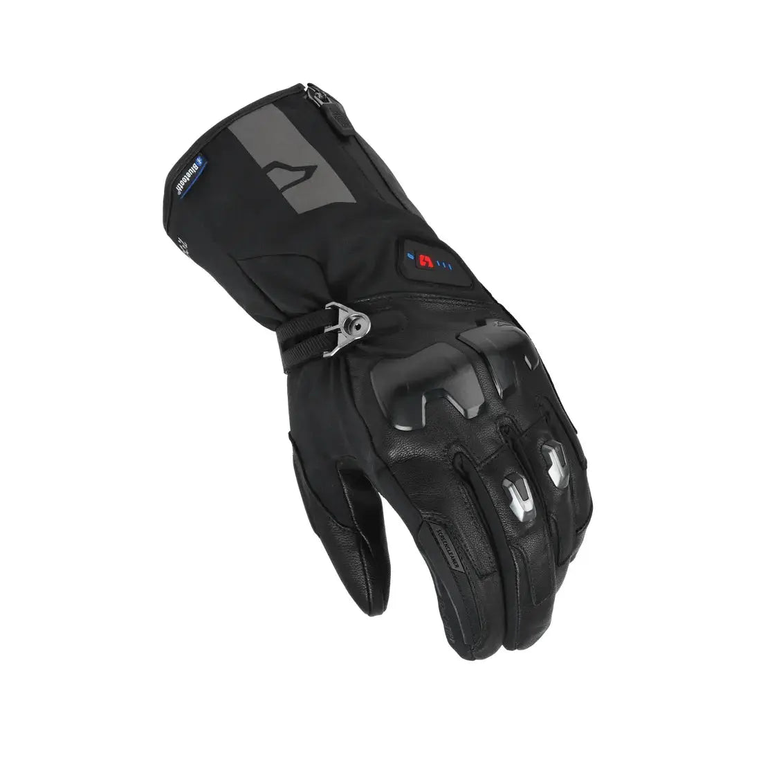 Macna Progress 2.0 RTX DL Heated Gloves With 12V 3A Kit Black - FREE UK Shipping, FREE 365 Day Returns | Moto Central