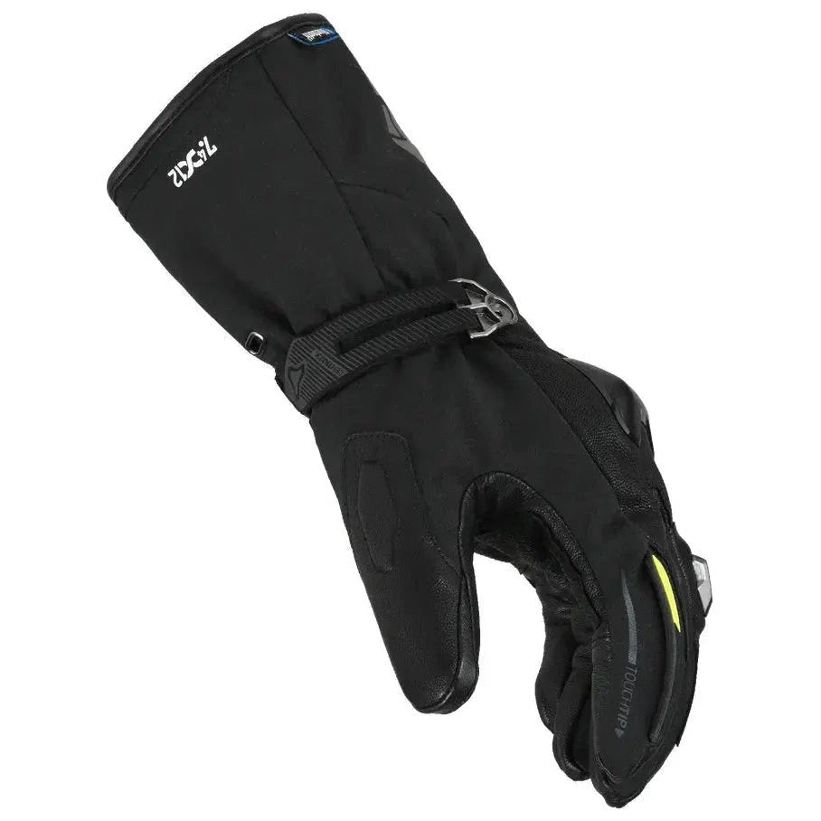 Macna Progress 2.0 RTX DL Heated Gloves With 12V 3A Kit Black – side view