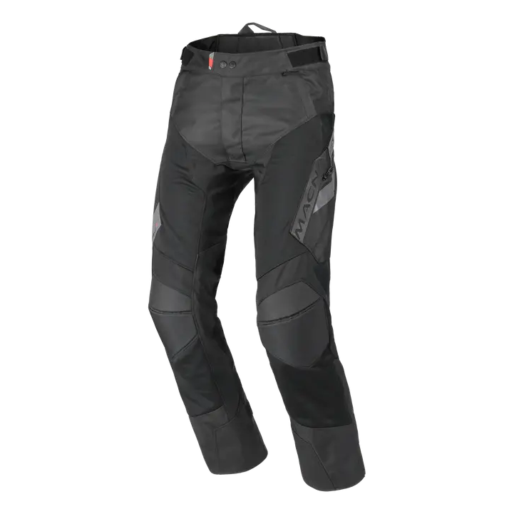 Macna Qargon Textile Trouser Black FREE UK Delivery, FREE 365 Day Returns | Moto Central
