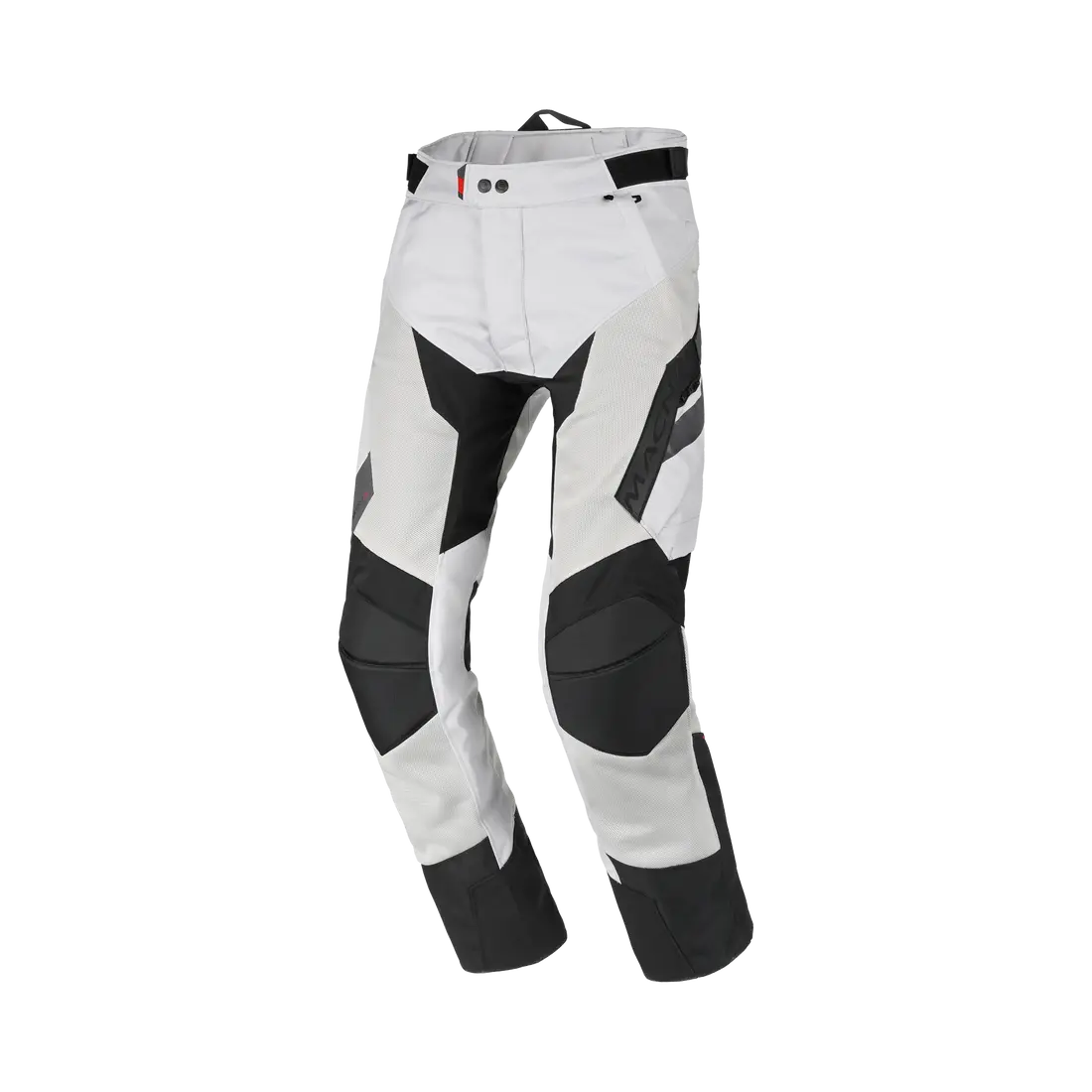 Macna Qargon Textile Trouser Grey / Black FREE UK Delivery, FREE 365 Day Returns | Moto Central